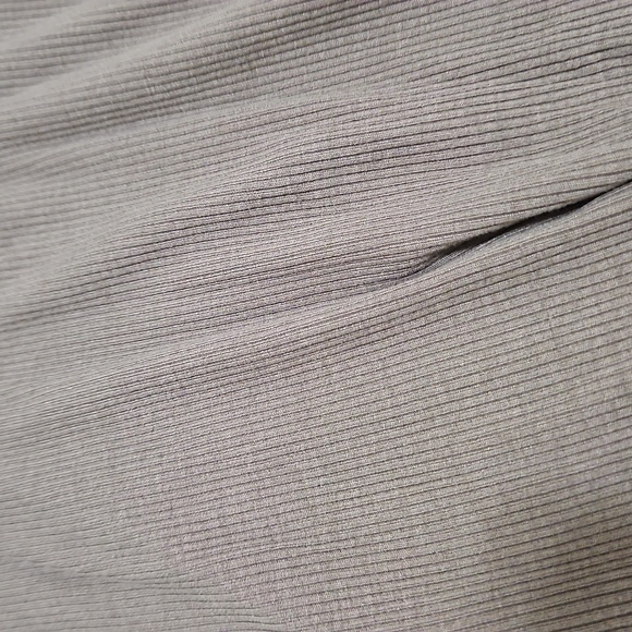 Matte Collection Essential Ribbed Long Sleeve- Mocha - Picture 3 of 3